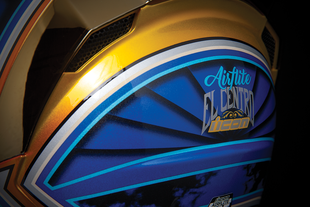 ICON Airflite™ Helmet - El Centro - Blue - Medium 0101-13380