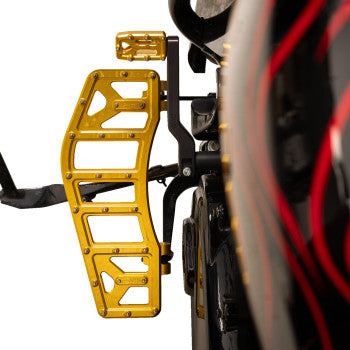 THRASHIN SUPPLY CO. Aggressor Floorboards - Gold TSC-2219-5