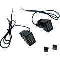 CUSTOM DYNAMICS Rear Strut Mount LED Turn Signals - Black with Smoke Lens CD-RTS-18ST-B