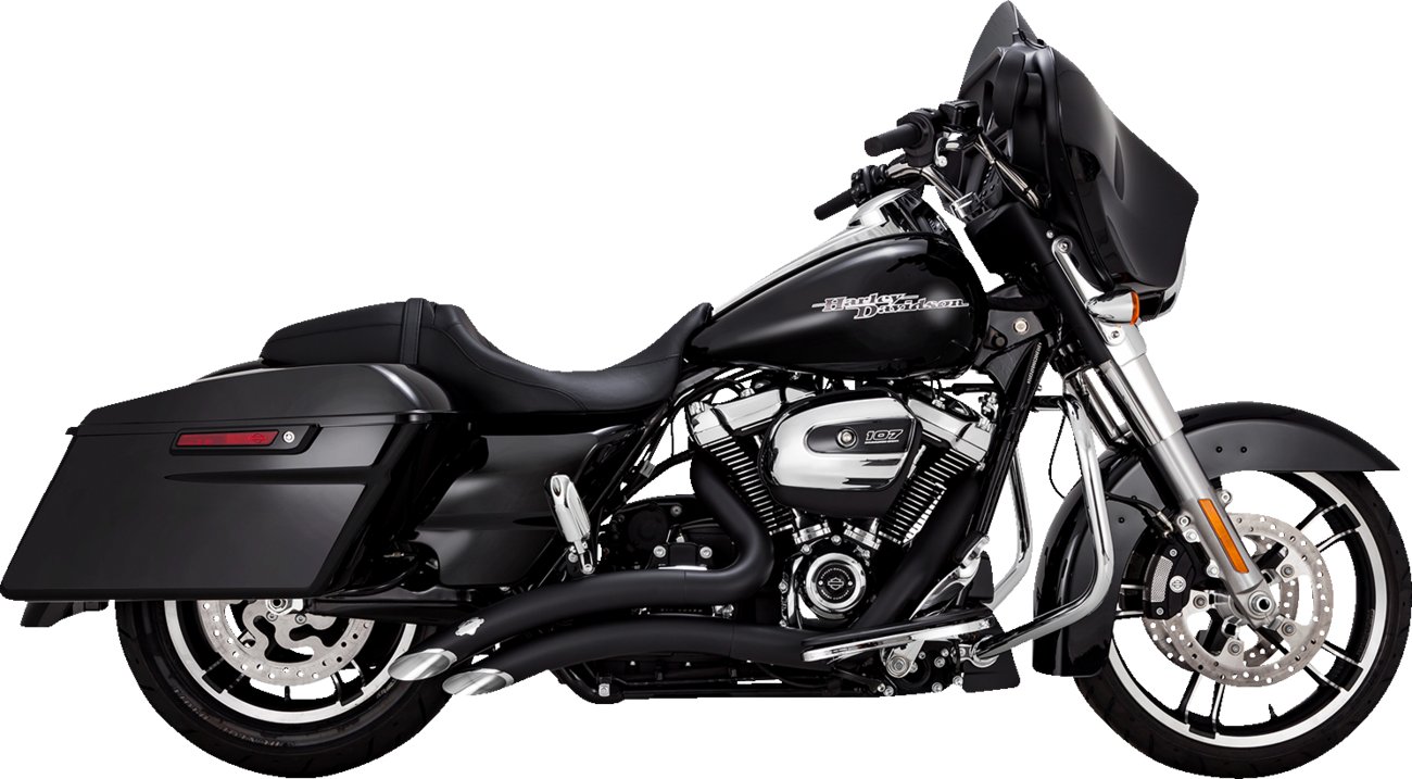 VANCE & HINES Big Radius Exhaust System - Black 46373