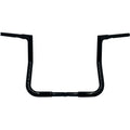 FAT BAGGERS INC. 1-1/4" EZ Install Flat Top Handlebar - Reduced Reach - 13" - Black 705013-B