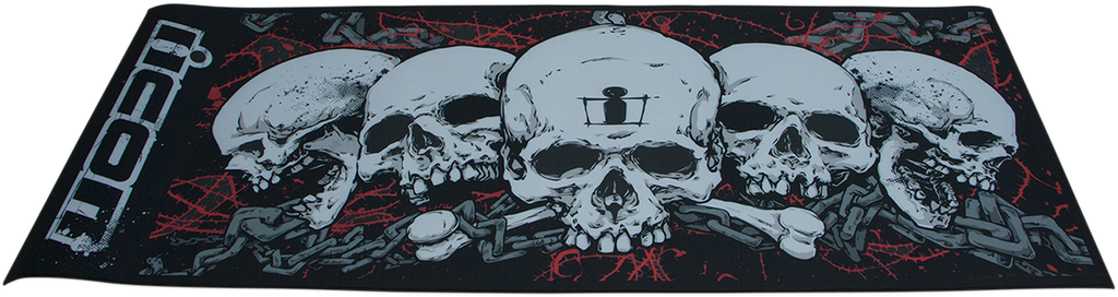 ICON Absorbent Pit Pad - Large - Skull 9905-0108