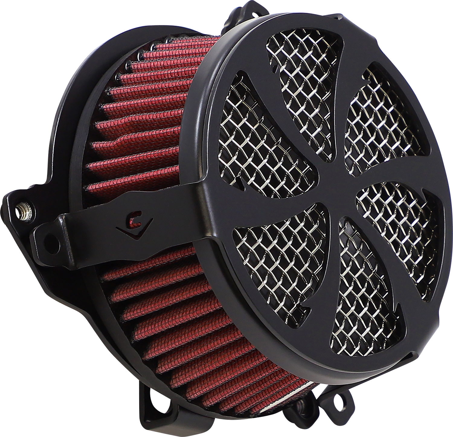 COBRA Air Filter - Swept - XL - Black 606-0103-01B-SB