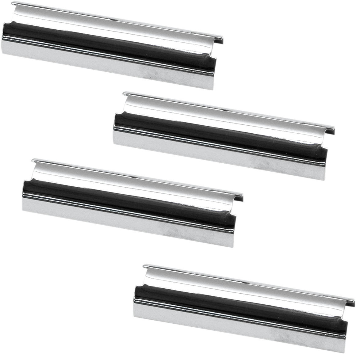 S&S CYCLE Pushrod Cover Keeper Set - Chrome - 2.800" 93-4115