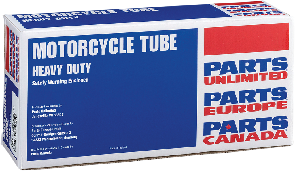 Parts Unlimited Inner Tube - Heavy Duty - 16" - Tr-4 - Center/Side Metal Valve B20028