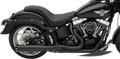 BASSANI XHAUST B1 2:1 Exhaust - Black 1S18RB