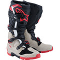 ALPINESTARS Tech 7 Enduro Boots - Black/Light Gray/Bright Red - US 13 2010426-1903-13