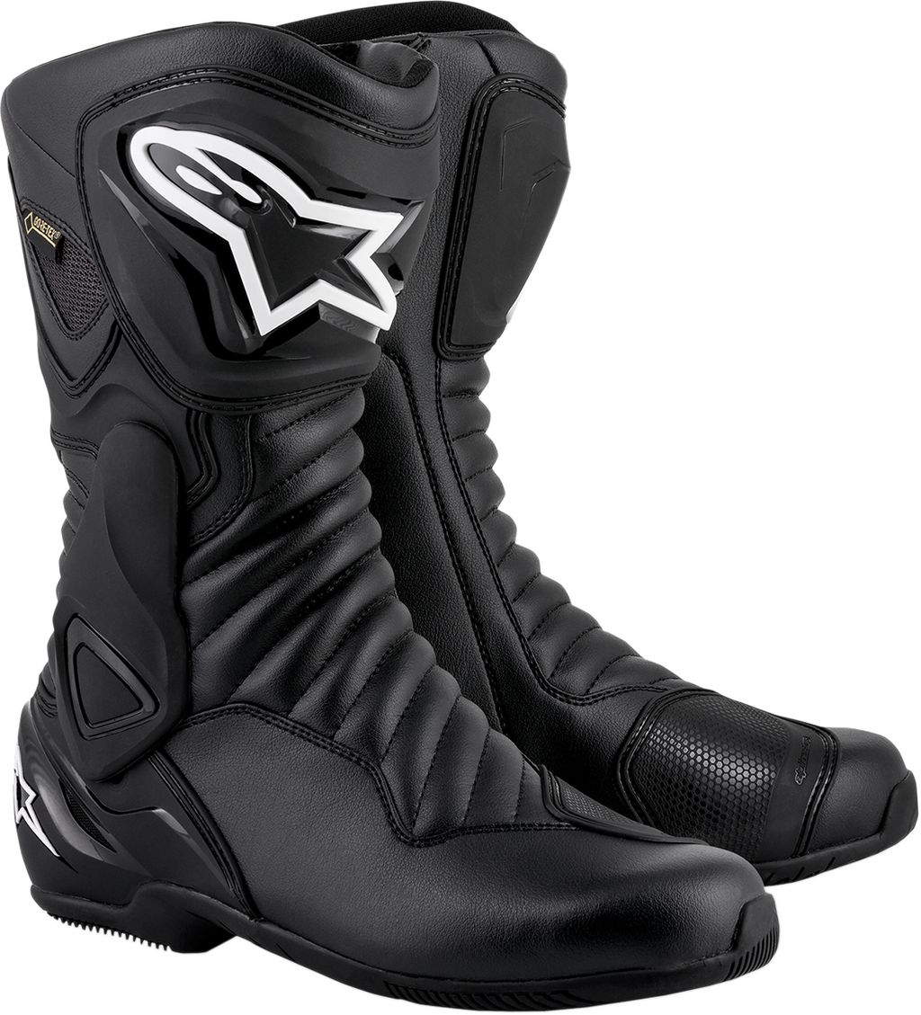 ALPINESTARS SMX-6 v2 Gore-Tex Boots - Black - US 8 / EU 42 2333017-1100-42