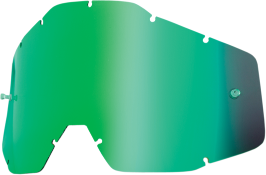 100% Youth Accuri/Strata Lens - Green Smoke Mirror 51003-005-02