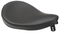 DRAG SPECIALTIES Seat - Spring Solo - Small - Smooth - Black ACT SMALL BLK VINYL SEAT 0806-0109