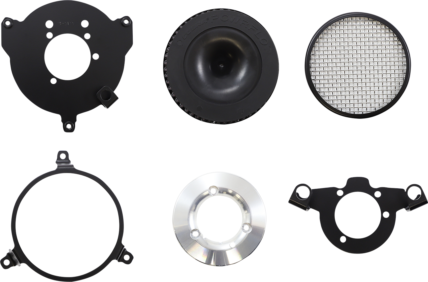 COBRA Air Filter - Plain - XL - Black 606-0103-03B-SB