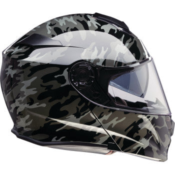 Z1R Solaris 2.0 Modular Helmet - Camo - Black/Gray - XS 0100-2607