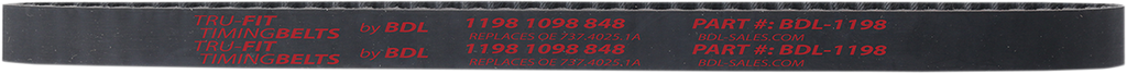 BELT DRIVES LTD. Timing Belt BDL-1198