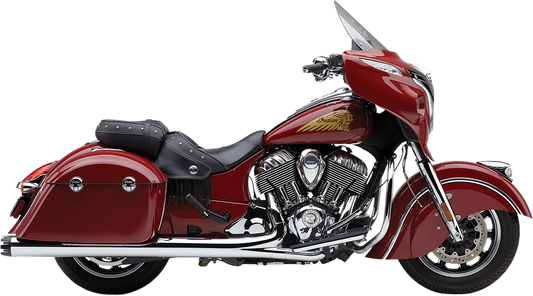 COBRA Dual Cut Muffler - Indian - Chrome 5208