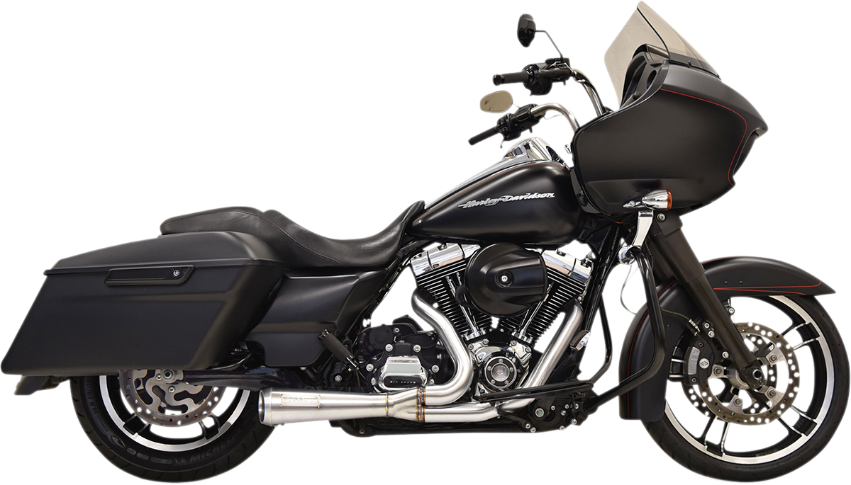 BASSANI XHAUST 2:1 Short Exhaust - Stainless Steel 1F52SS