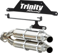 TRINITY RACING Slip-On Muffler - Stainless Steel TR-4182S