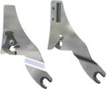DRAG SPECIALTIES Quick Release Side Plate - Chrome 50263770