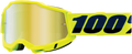 100% Accuri 2 Goggles - Fluo Yellow - Gold Mirror 50014-00003