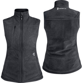 GERBING HEATED CLOTHING Women's 7V Thermite Heated Fleece Vest 2.0 - Gray - Small GERTFVST7VWGS