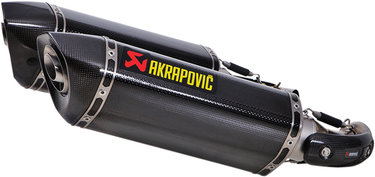 AKRAPOVIC Mufflers - Carbon Fiber S-D10SO7-HZC 1811-2653