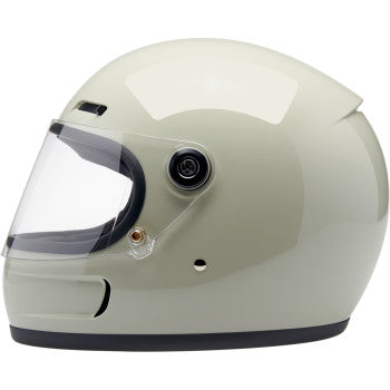 BILTWELL Gringo SV Helmet - Gloss Chalk Gray - Small 1006-196-502