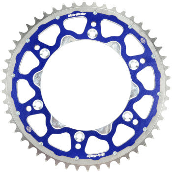 MOTO-MASTER Fusion Series Dual Ring Rear Sprocket - 46 Tooth - Blue - Gas Gas/Husqvarna/KTM 620083446