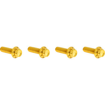 ARLEN NESS Bolt Kit - Transmission Top Cover - 12-Point - Titanium - Gold 300-979