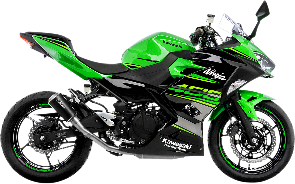 LEOVINCE LV-10 Black Edition Muffler Ninja 400/500 2018-2025   15218BU  1811-3538