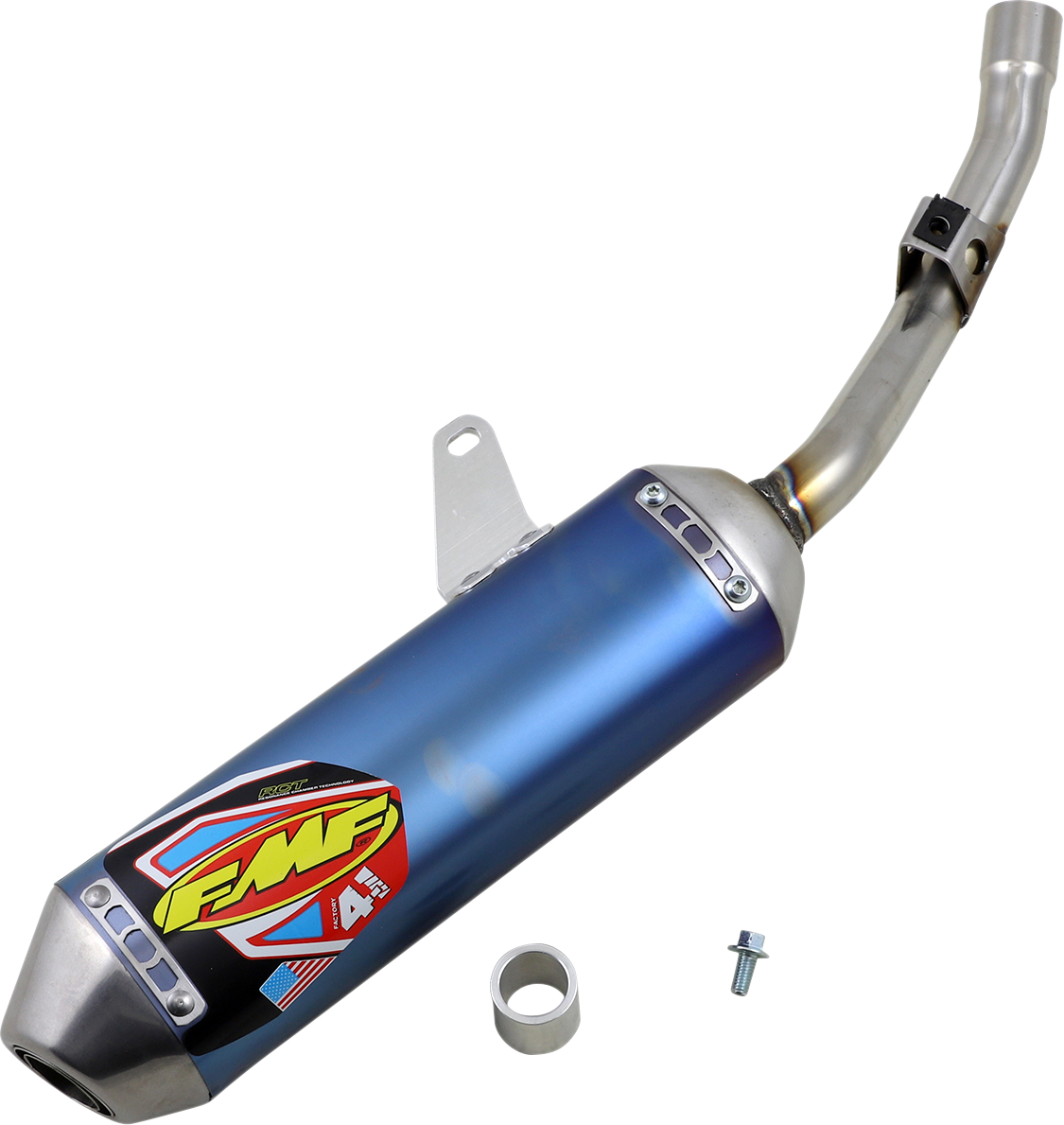 FMF Factory 4.1 Muffler  KLX 140 2008-2022 042383 1821-2023