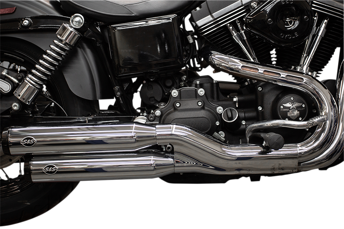 S&S CYCLE Grand National Mufflers - Chrome 550-0723 1801-1277