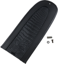 DRAG SPECIALTIES Fender Skin - Embossed Faux Gator Leather Center 1405-0148