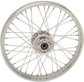 DRAG SPECIALTIES Front Wheel - Single Disc/No ABS - Chrome - 21"x2.15" - '08-'17 FXD N/F FXDWG MODELS 64389A
