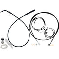 FAT BAGGERS INC. EZ Install Kit - 16" Handlebars - Upper Clutch - Full Length - Black 249916-B