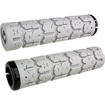 ODI Rogue 2.1 Lock-On Grips - PWC - Gray/Black L33RGG-B