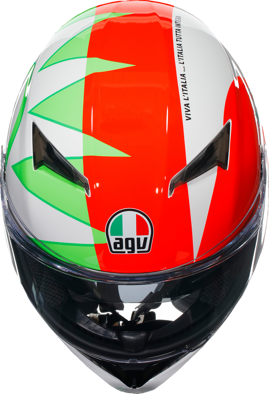 AGV K3 Helmet - Rossi Mugello 2018 - Large 2118381004005L