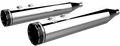 KHROME WERKS Mufflers - Chrome with Tracer Tip 202790