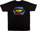 FMF Geometry T-Shirt - Black - XL SU21118901BKXL 3030-20694