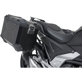 SW-MOTECH TRAX ADV Aluminum Case System - Black - Honda NC750X '20-'24 KFT.01.841.70000/B