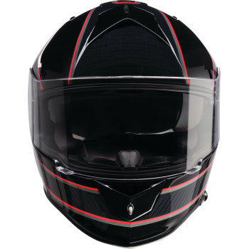 Z1R Warrant Helmet - Amplify - Black/Red - Large 0101-17894