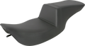 SADDLEMEN Step-Up Seat - Smooth - Black - FLH 897-06-194