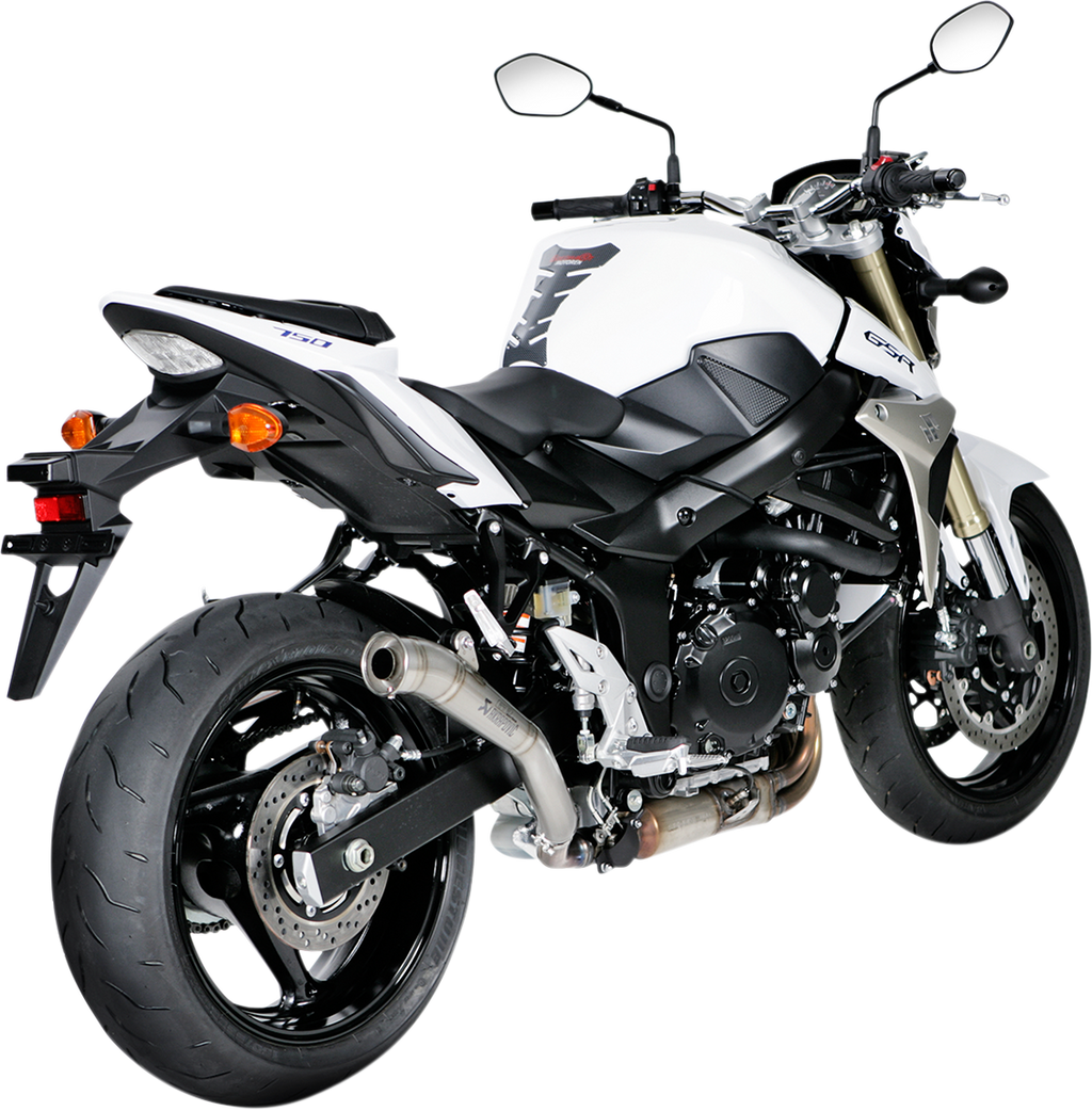 IN STOCK OPEN BOX   AKRAPOVIC Megaphone Muffler - Titanium GSR 750/GSX-S 750 2011-2016  SM-S7SO1T 1811-2840