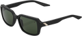 100% Rideley Sunglasses - Black - Green 61044-127-01