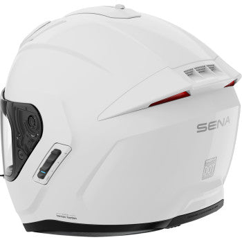 SENA Phantom Helmet - Gloss White - Large PHANTOM-GW00L3