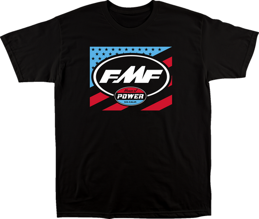 FMF House of Freedom T-Shirt - Black - Small SP22118904BKS 3030-21866