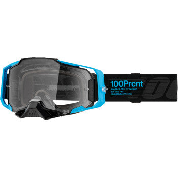 100% Armega Goggle - Barely 2 - Clear 50004-00027