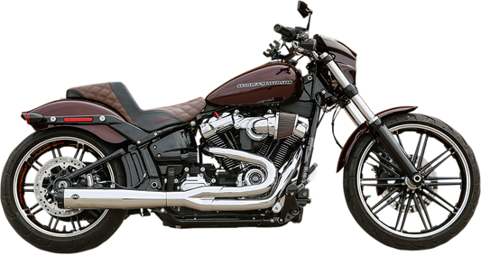 S&S CYCLE 2:1 50 State Exhaust for M8 Softail - Chrome 550-0847B