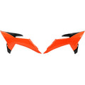 UFO Radiator Covers - Fluorescent Orange - KTM KT05025#FFLU