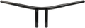 DRAG SPECIALTIES Handlebar - T-Bar - Buffalo - Pullback - 6" - TBW - Black 0601-4281