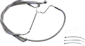 DRAG SPECIALTIES Brake Line - +6" - Stainless Steel 614085-6