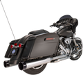 S&S CYCLE 4.5" Mufflers - Chrome with Black Tracer 550-0623